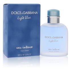 Light Blue Eau Intense Cologne by Dolce & Gabbana 100 ml Eau De Parfum Spray