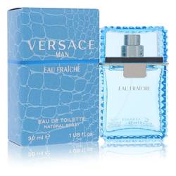 Versace Man Cologne by Versace 30 ml Eau Fraiche Eau De Toilette Spray (Blue)